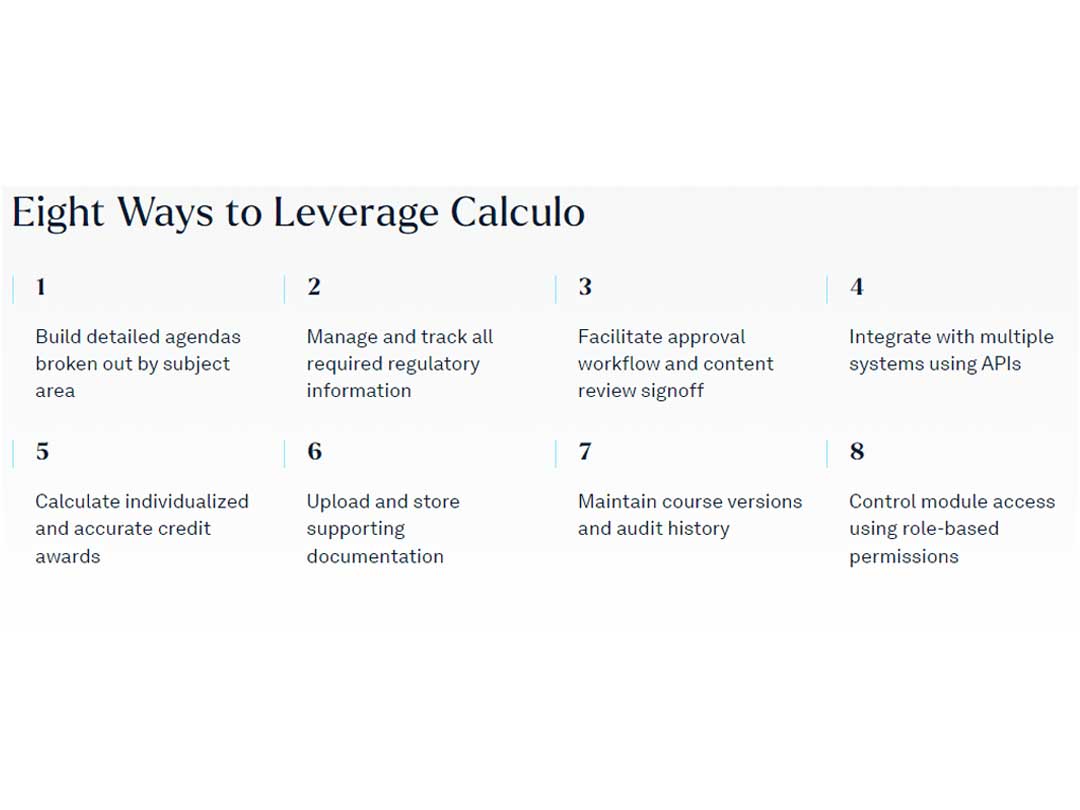 calculo features