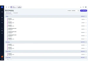 TimeLake-work-sessions