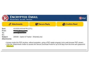 RMail-encrypted email
