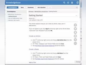 kbpublisher centralized knowledge repository