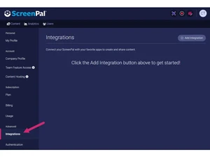 screenpal integrations