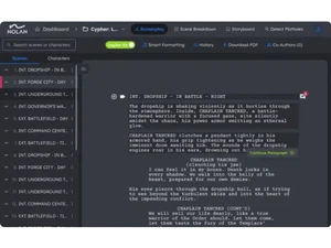 NolanAI Script Writing