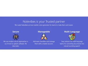 Notevibes-Trusted partner