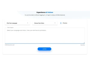 Experience AI Voices