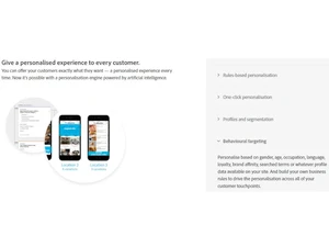 Adobe Target Personalised experience