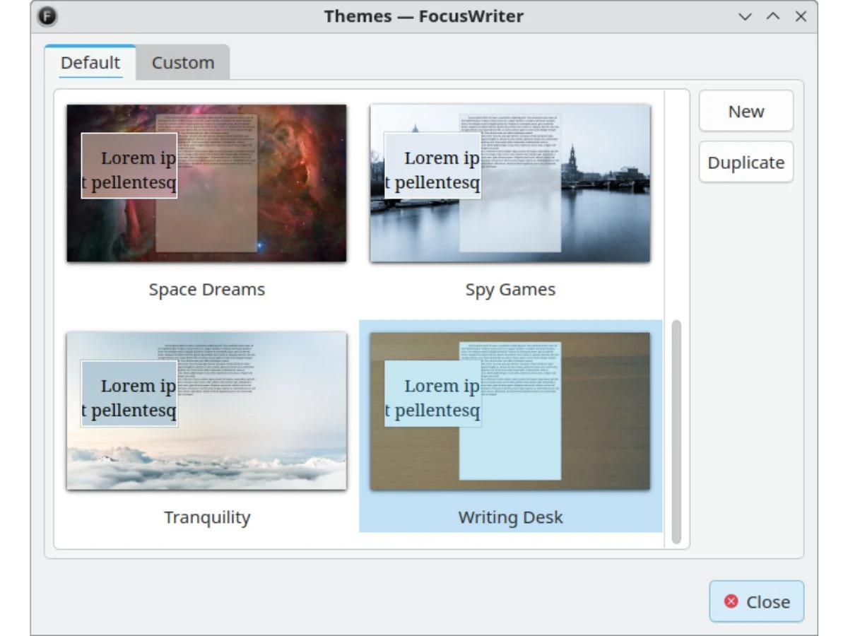 focuswriter-themes