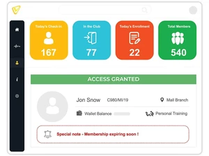fitnessforce access control