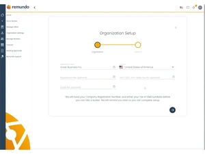 Remundo-organization setup