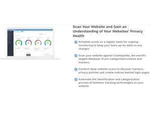 CookiePro Scan your website