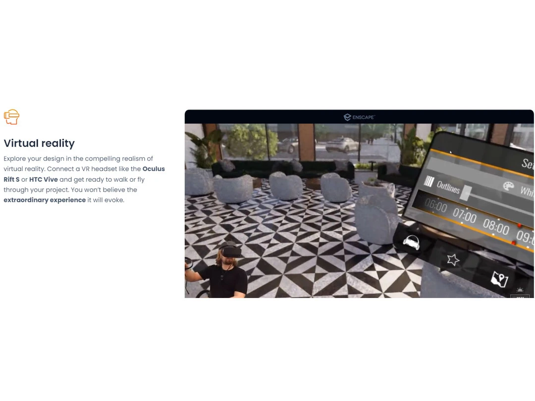 enscape virtual reality