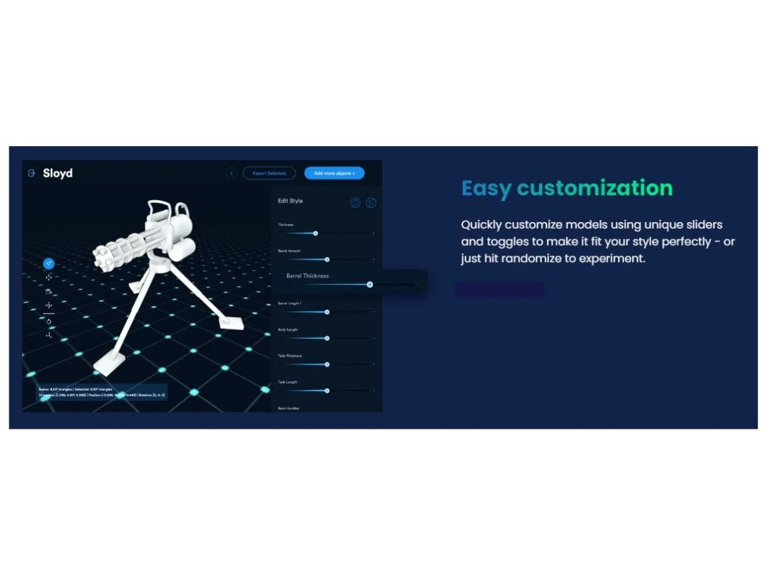 Sloyd Easy customization