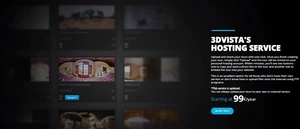 3Dvista Virtual Tour Suite hosting service