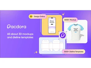 Pacdora-3D mockups