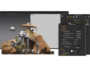 Marvelous Designer-dashboard