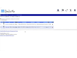 OpenDocMan-dashboard