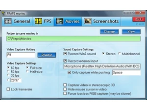 Fraps-sound capture