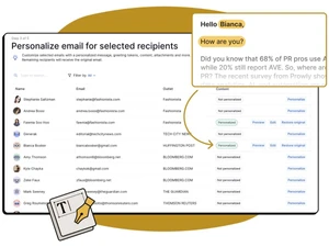 Prowly-media pitching