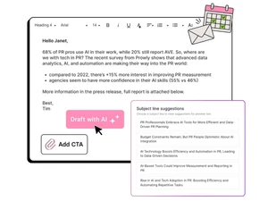 Prowly press-release creator