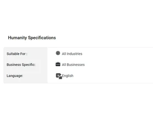 humanity specifications