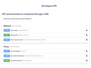 Proxy Seller-API