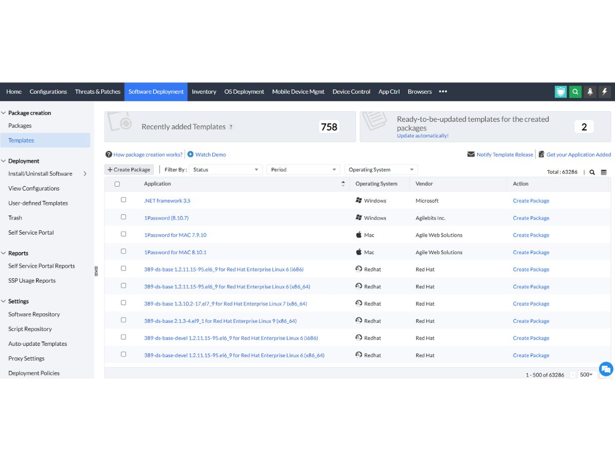 manageengine-endpoint-central-apps