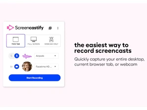Screencastify-browser extension