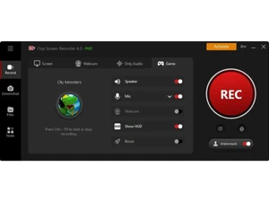iTop Screen Recorder-game mode