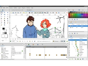 Synfig Studio-dashboard