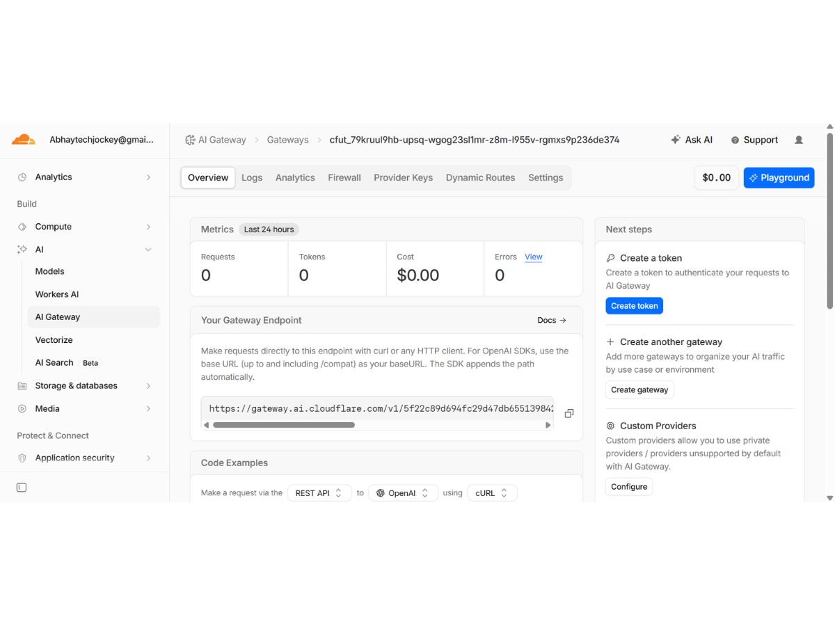 Cloudflare AI Gateway-overview