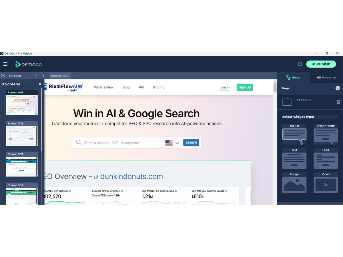 DemoGo Demo Analytics