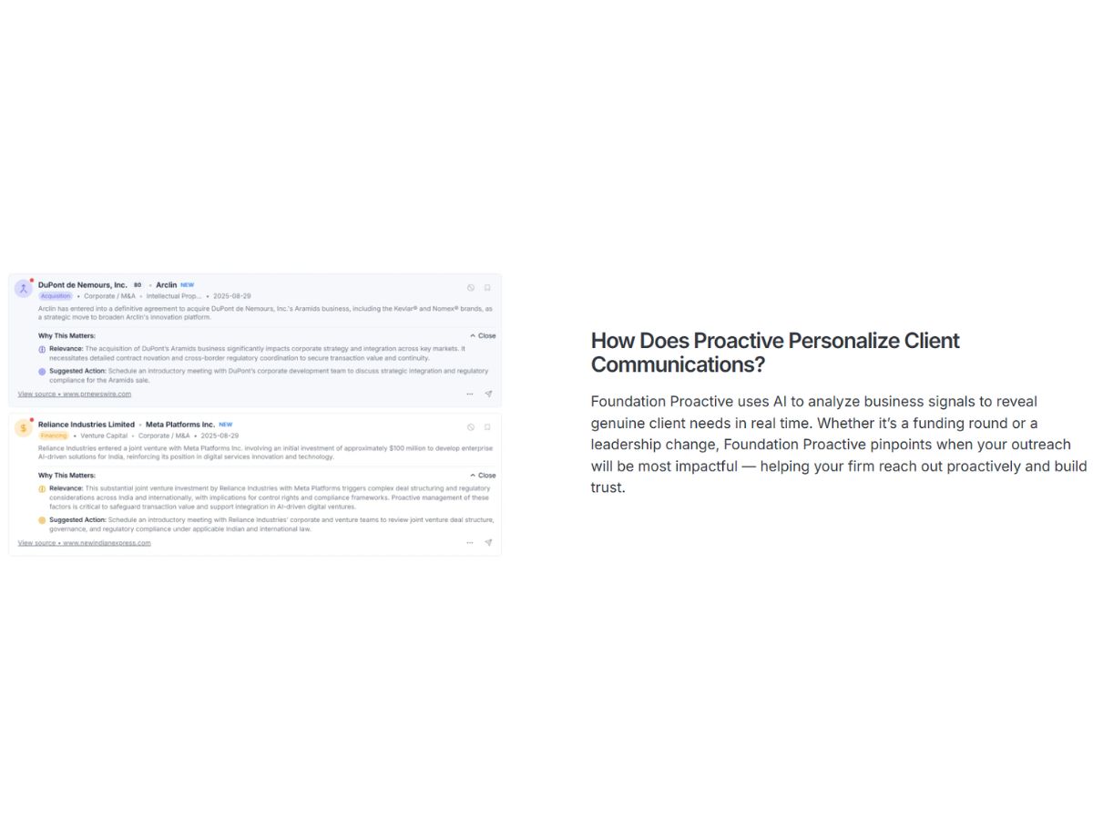 Litera Foundation Proactive-clients