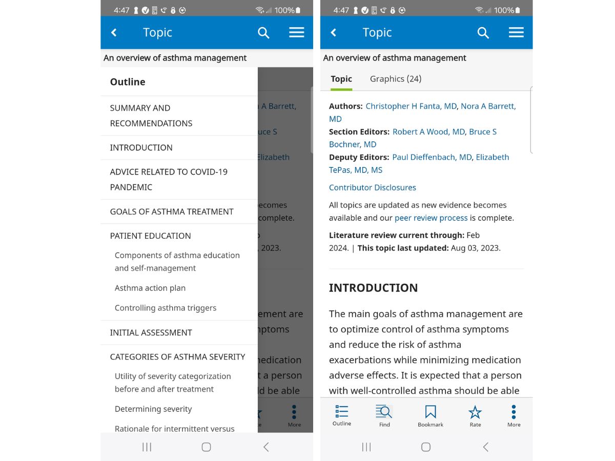 UpToDate-outline