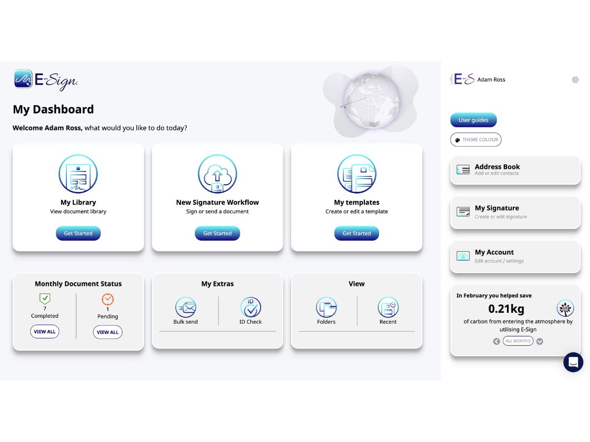 E-Sign-dashboard