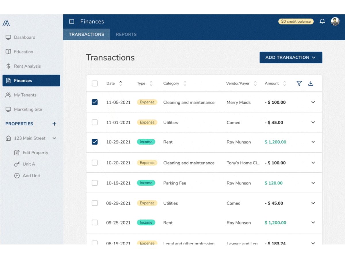 Avail-transaction