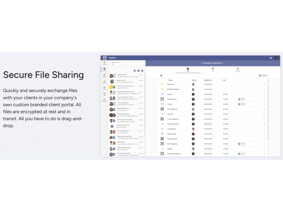 Foyer-file sharing
