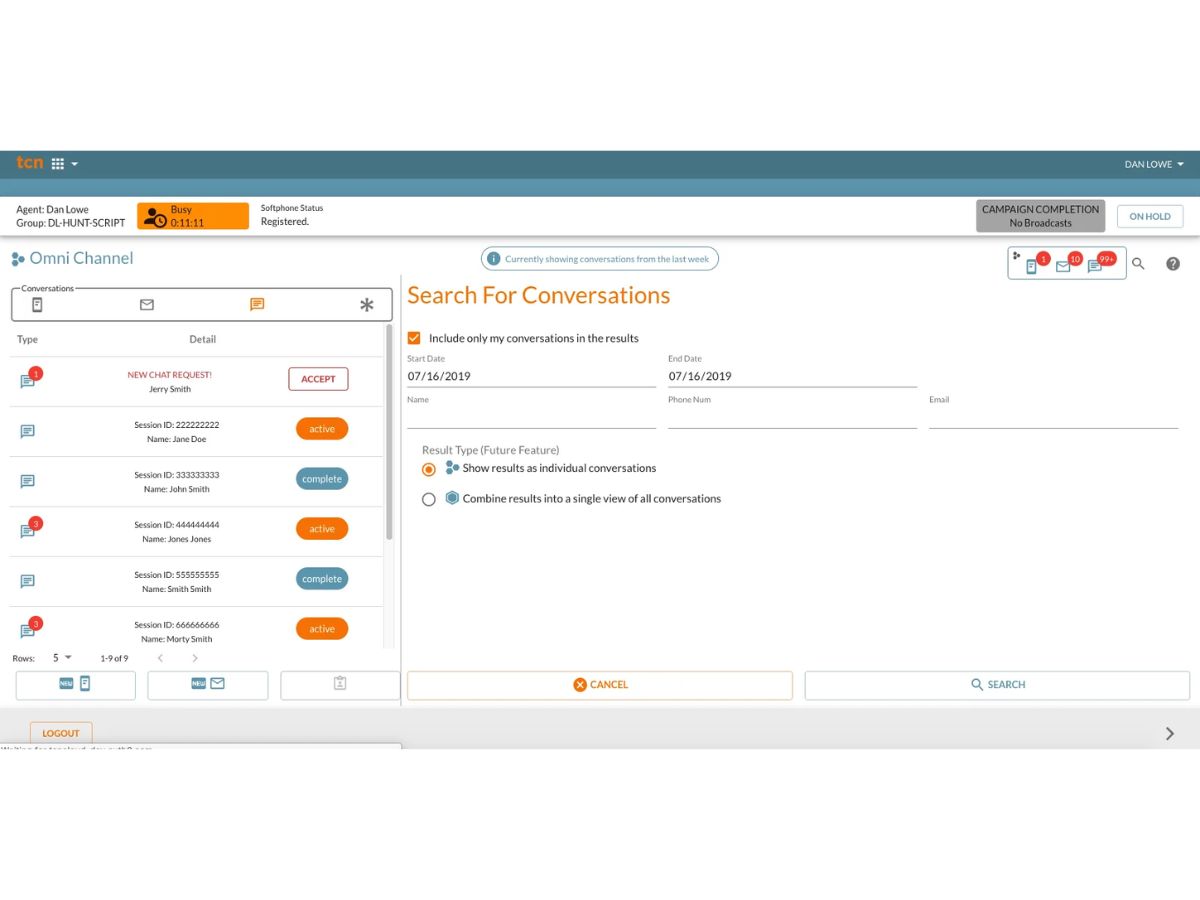 TCN-omnichannel