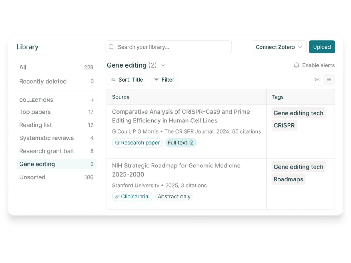 Elicit library