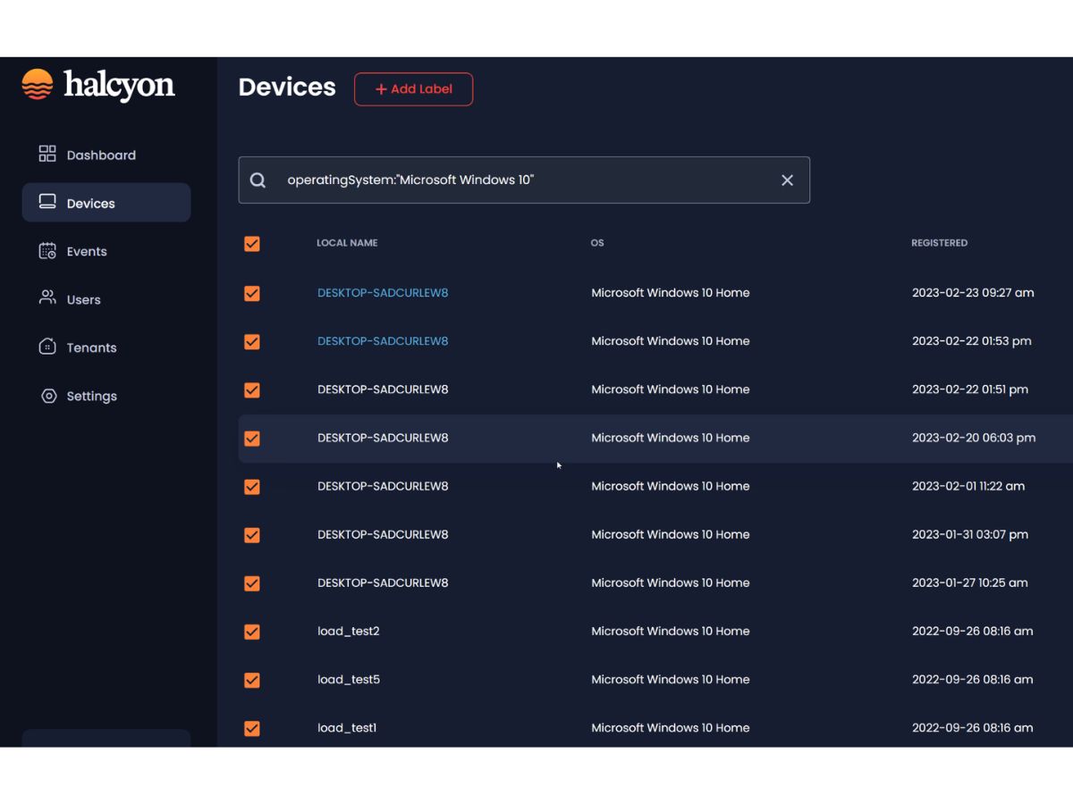 Halcyon-devices