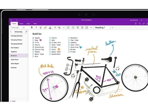 Microsoft OneNote lists