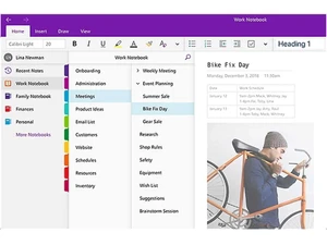 Microsoft OneNote worknotebook
