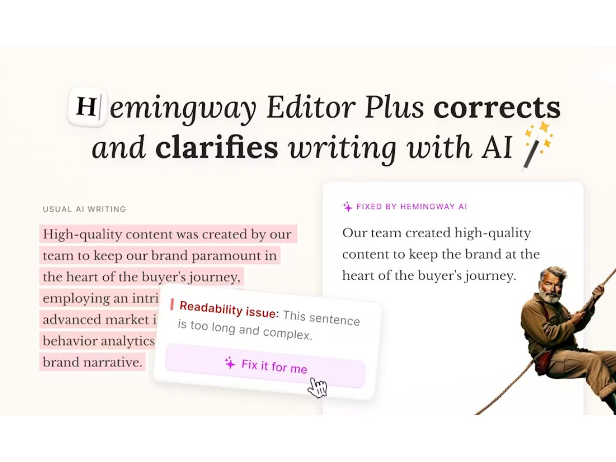 Hemingway Editor-correct writing