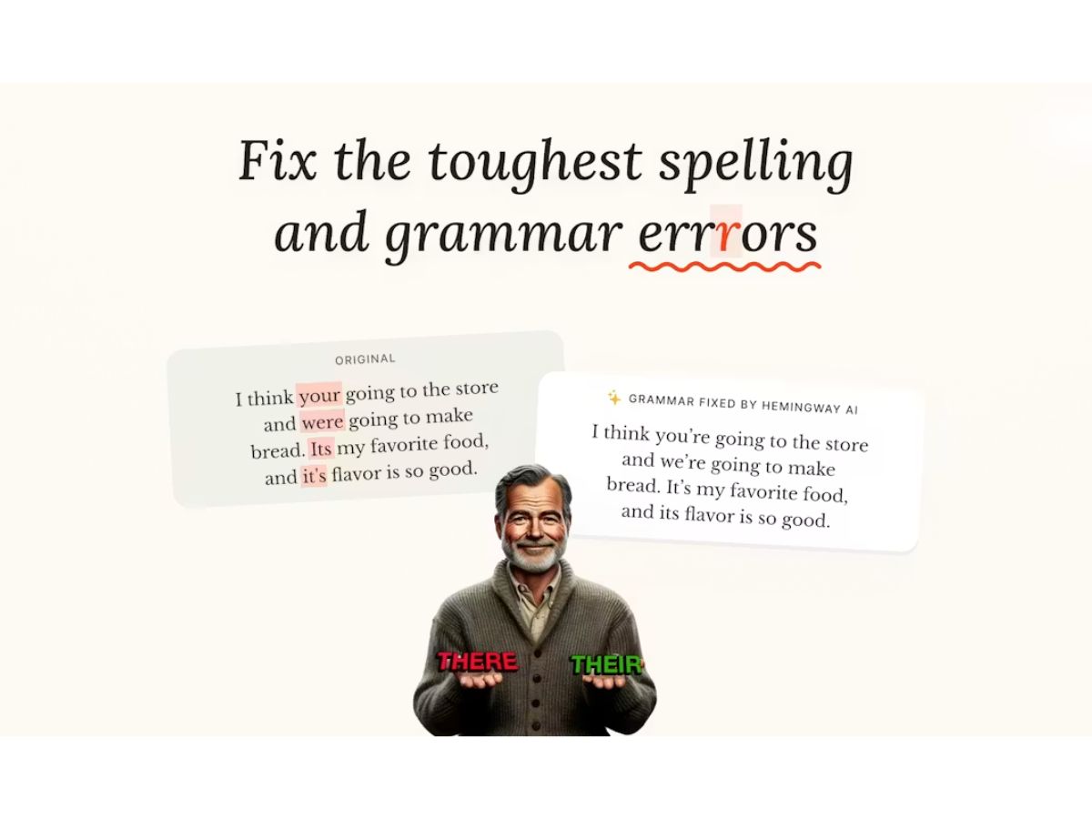 Hemingway Editor-fix spelling