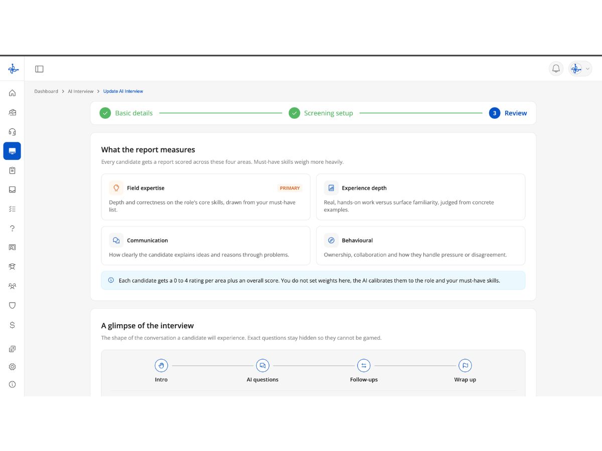 SkillBrew AI resume