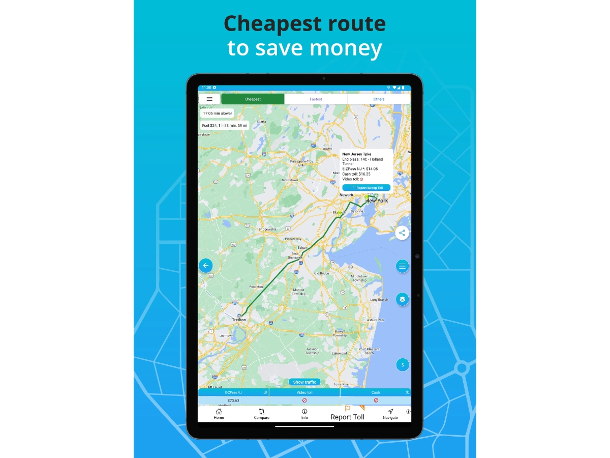 TollGuru-cheapest