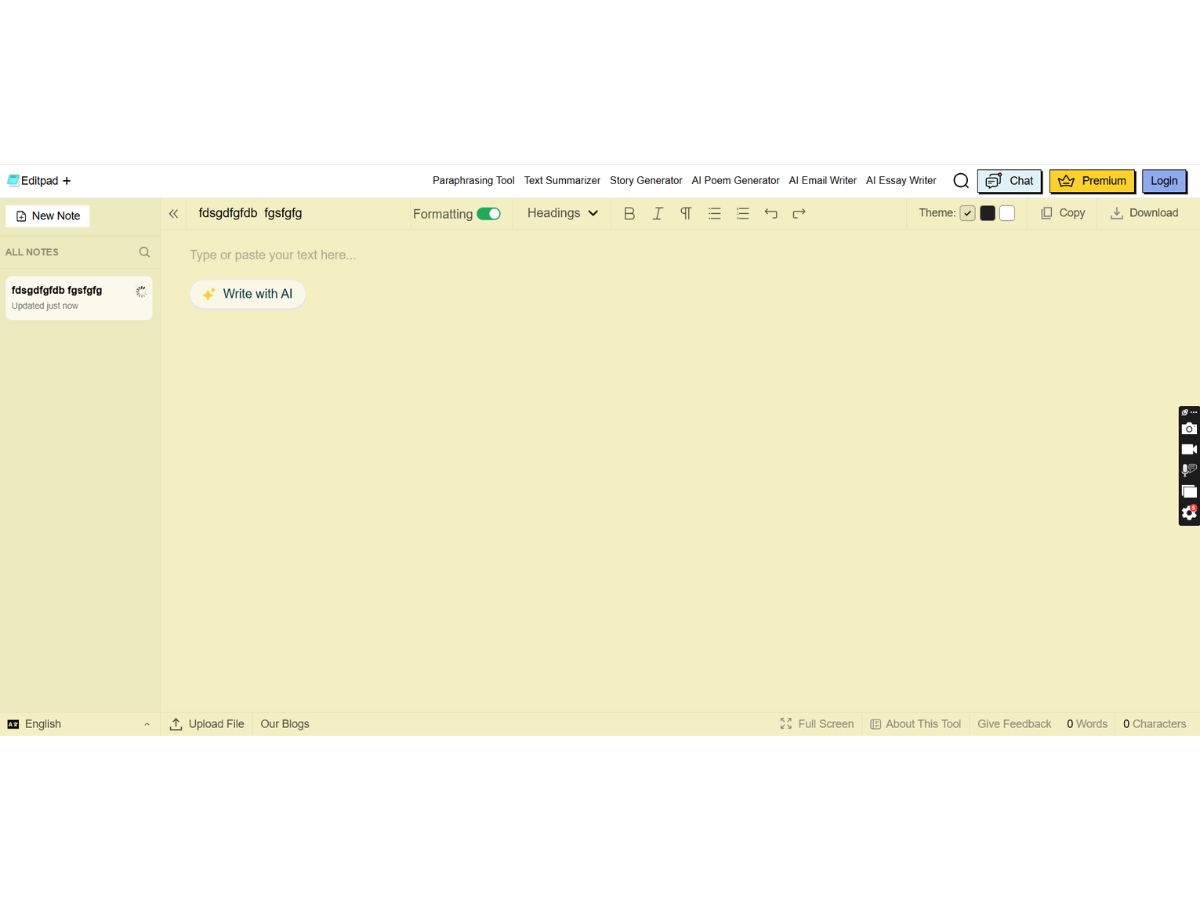 Editpad-dashboard