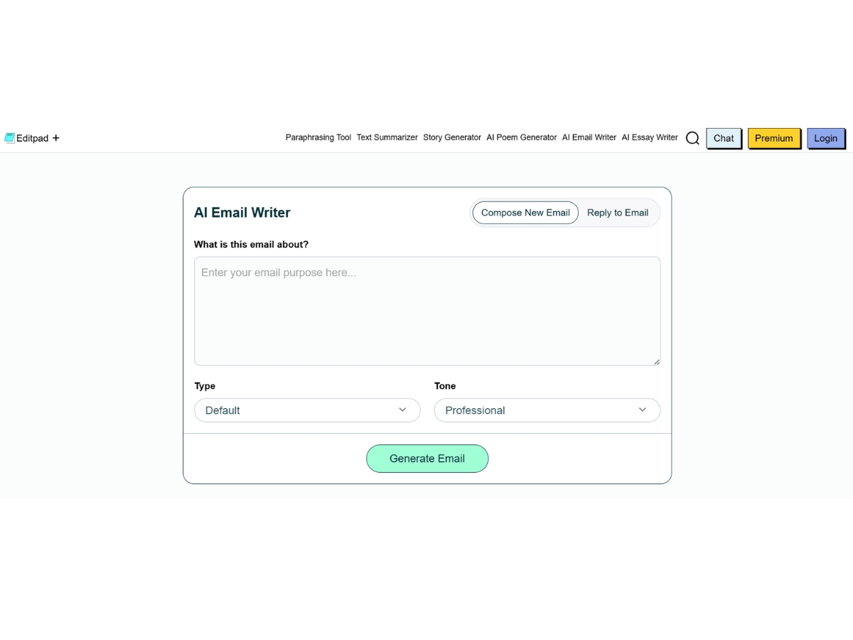 Editpad-email writer