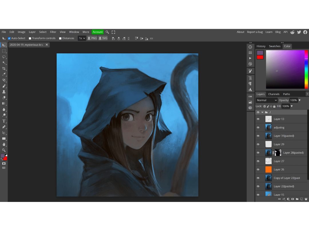 Photopea-Editing