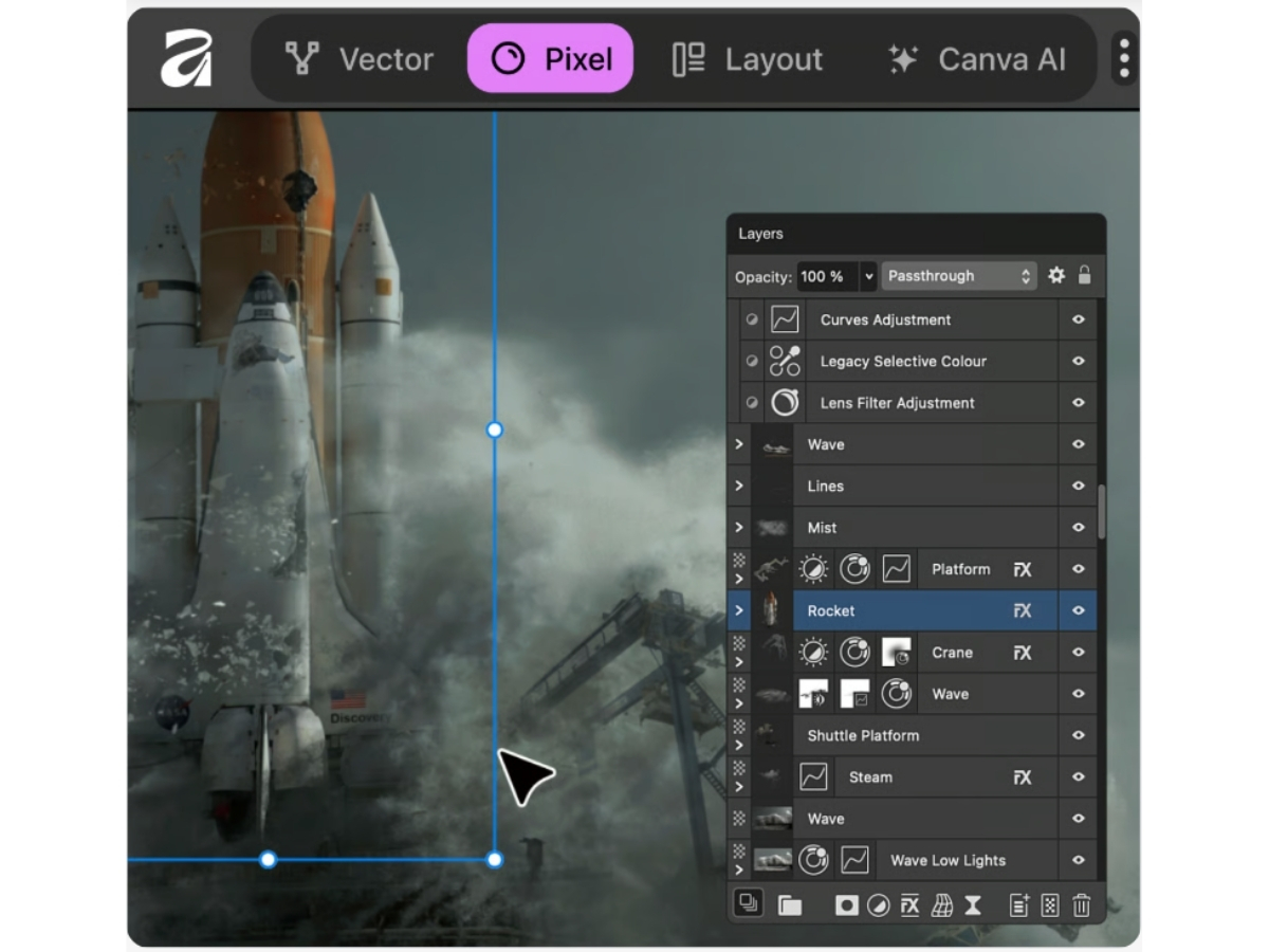Affinity Photo-pixel