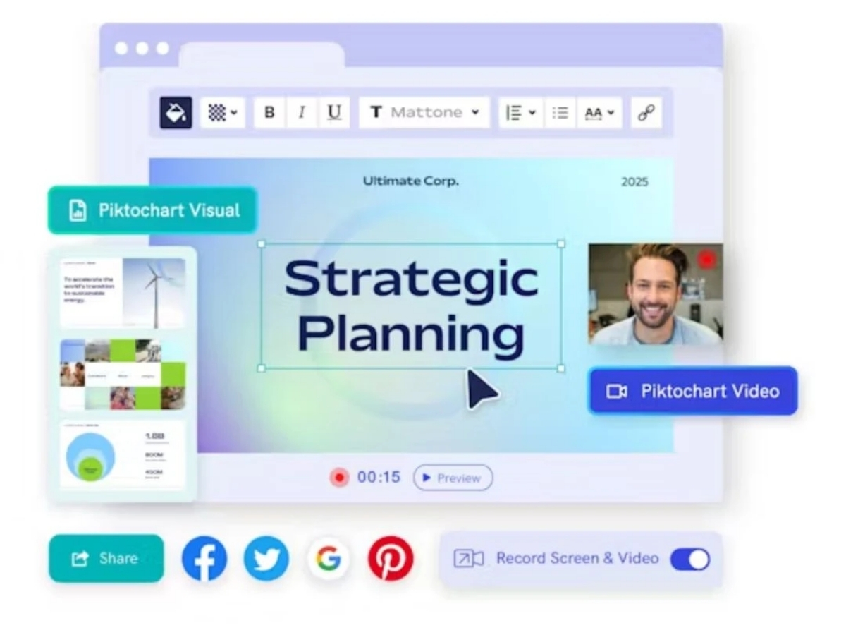 Piktochart-recording