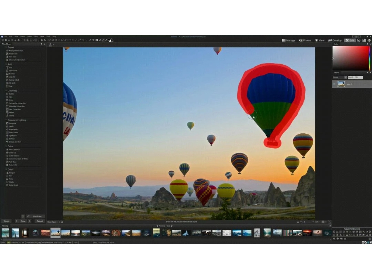 ACDSee Photo Studio-dashboard